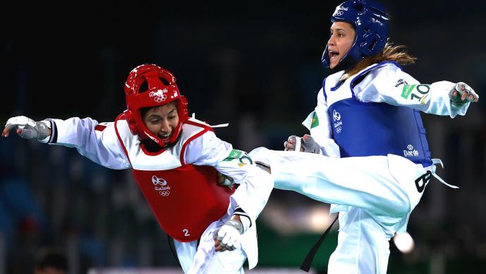 Itzel Manjarrez ya está en semifinales de Taekwondo