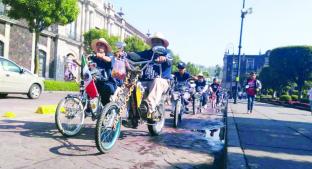 Hacen del “bici-claje” un estilo de vida, en Toluca. Noticias en tiempo real