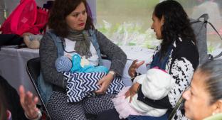 Jornada de mamás busca romper con los mitos de la lactancia, en Toluca. Noticias en tiempo real