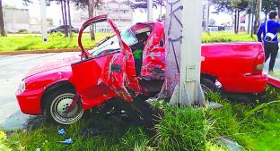 Fuerte accidente deja lesionados en la carretera Toluca-Palmillas. Noticias en tiempo real