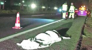 Un hombre muere al ser embestido por un automovilista, sobre la carretera Toluca-Palmillas. Noticias en tiempo real