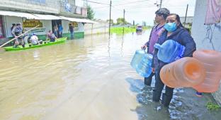 Damnificados temen por toxicidad de aguas negras, en San Mateo Atenco . Noticias en tiempo real