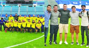 Jugadores de Cruz Azul y América buscan revivir la rivalidad en despedida del estadio Azul. Noticias en tiempo real