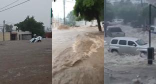 Intensas lluvias sumergen a vecinos en Culiacán; videos muestran impactante realidad. Noticias en tiempo real