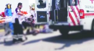 Motociclista pierde el control y se rompe una pierna en la México-Querétaro. Noticias en tiempo real