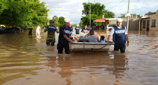 La mitad de Sinaloa resultó afectada por las fuertes tormentas; evacúan a miles. Noticias en tiempo real