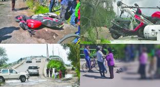 Fallece piloto en choque de motonetas, en Lerma. Noticias en tiempo real