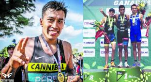 El morelense Irving Pérez es bicampeón nacional de triatlón. Noticias en tiempo real