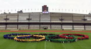 Encienden antorcha olímpica por conmemoración de México 1968. Noticias en tiempo real