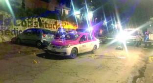 De 20 disparos matan a dos abordo de un taxi en Álvaro Obregón. Noticias en tiempo real