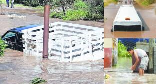 Fuertes lluvias dejan afectaciones en algunos municipios de Querétaro. Noticias en tiempo real