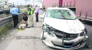 Carambola en la México-Querétaro deja cinco heridos, uno de gravedad. Noticias en tiempo real