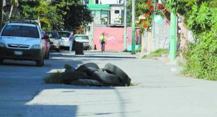 Vecinos denuncian que Paso Exprés les afectó su calle, en la colonia Providencia. Noticias en tiempo real