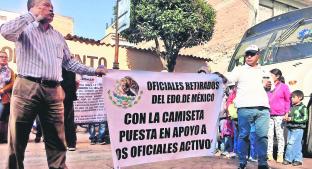 Policías denuncian extorsiones de altos mandos, en Toluca. Noticias en tiempo real