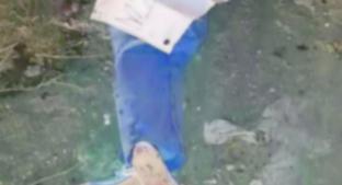 Hallan cadáver cubierto con un narcomensaje, en La Paz. Noticias en tiempo real