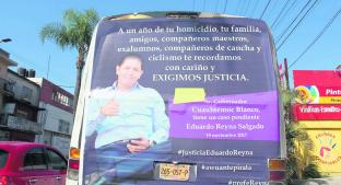 Circula campaña para exigir justicia por profesor asesinado hace un año, en Cuernavaca. Noticias en tiempo real