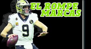 Drew Brees, un jugador que rompe marcas de los grandes de la NFL. Noticias en tiempo real