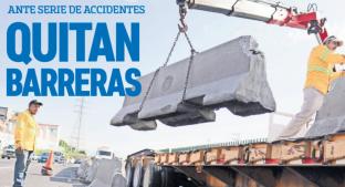 Por alto número de accidentes retiran barreras del Paso Exprés en Cuernavaca. Noticias en tiempo real