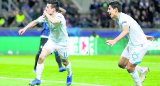 Chucky Lozano marca gol a favor de PSV y empata al Inter de Milán. Noticias en tiempo real