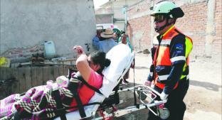 Fuerte explosión deja gravemente lesionadas a dos personas en Celaya. Noticias en tiempo real