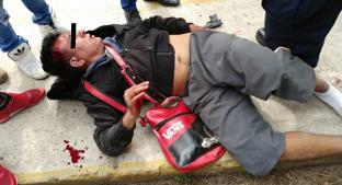 Choferes de Cuautitlán Izcalli lo sorprenden robando y le propinan brutal golpiza. Noticias en tiempo real