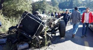 Autopista México - Puebla cerrada en ambos sentidos por accidentes viales. Noticias en tiempo real