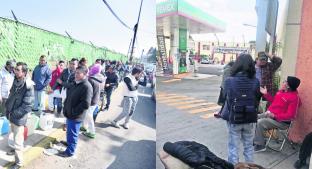 Escasez de gasolina se agudiza tras 10 días sin combustible, en Toluca. Noticias en tiempo real