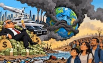 La élite que asfixia al planeta: los superricos contaminan más que media humanidad