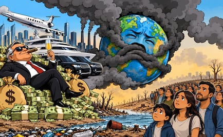 La élite que asfixia al planeta: los superricos contaminan más que media humanidad