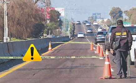 Atropellan y matan a un hombre en la carretera México–Toluca