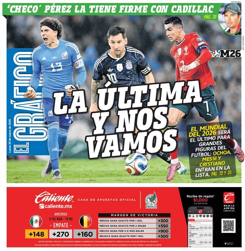 Portada El Gráfico | Lunes 30 de marzo de 2026