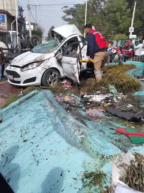 Foto: Especiales (Accidente en Amoloya de Juárez)