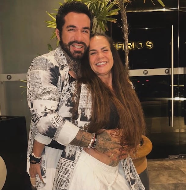 Bruno Espino y Niurka Marcos (Vía: Instagram)