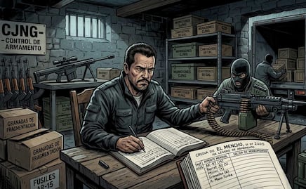 CJNG: Documentos revelan cómo "El Mencho" repartía su arsenal y cuanto pagaba por funeral