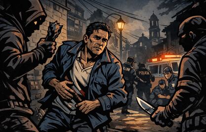 ¿Milagro navideño? Apuñalan 14 veces a Iván en la Guerrero... ¡y sobrevive!