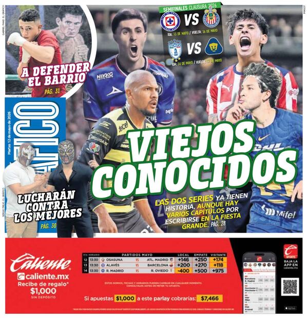 Portada El Gráfico | Martes 12 de Mayo de 2026