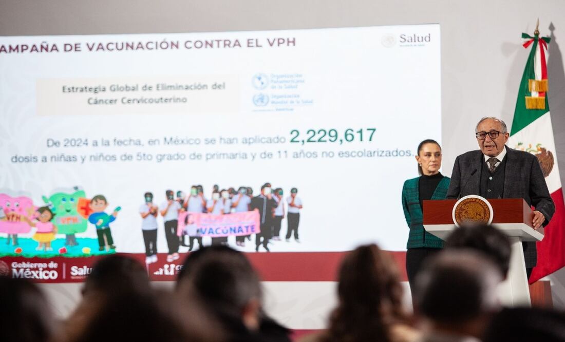 México amplía la vacunación contra el VPH: ahora también para niños
Imagen: Cuartoscuro/ Andrea Murcias
