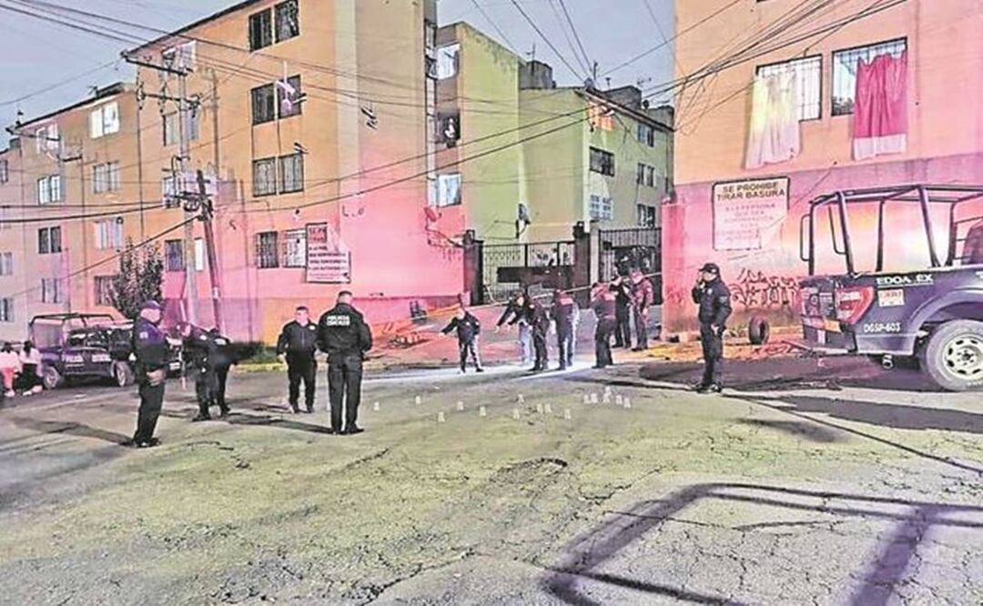 Delincuentes se agarran a plomazos por el territorio, en 2 colonias de Coacalco