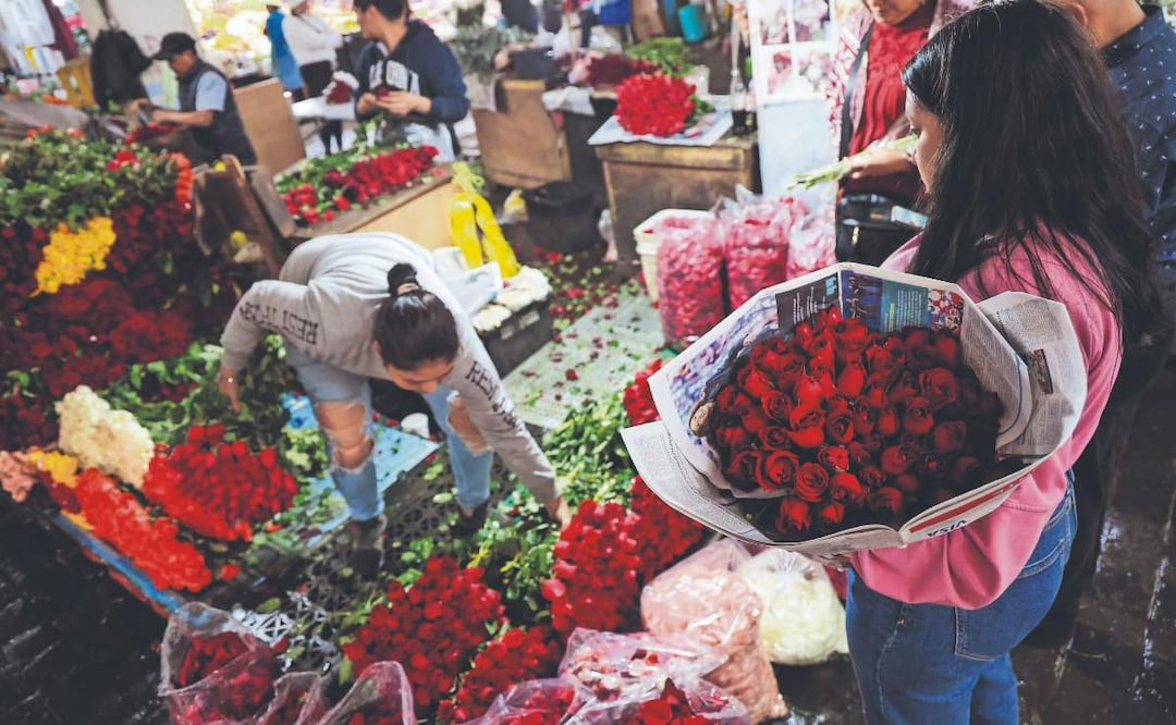 En el mercado de jamaica se pueden encontrar alrededor de 5,000 variedades de flores y plantas. Foto: (Luis Camacho. El Gráfico)