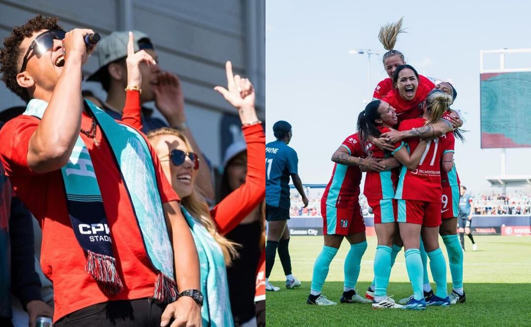 Patrick Mahomes inauguró el primer estadio exclusivo para futbol femenil