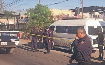 Transportan al más allá a chofer de combi en la Texcoco-Lechería, Edomex