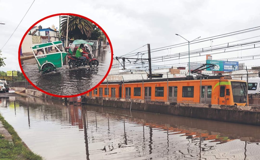 Inundaciones en el Metro CDMX (Foto: Hugo Salvador)