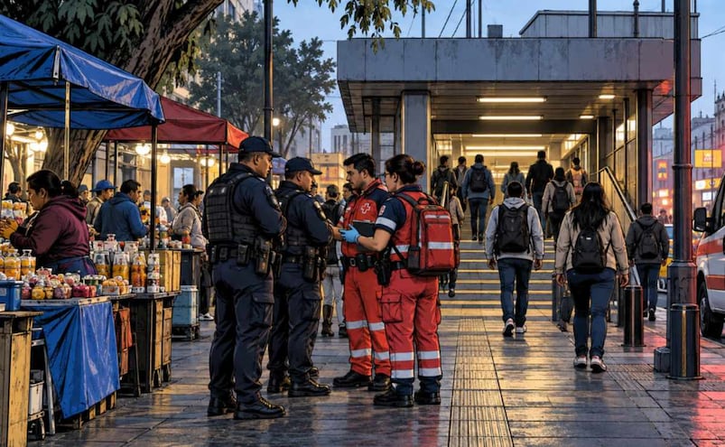 Macabro hallazgo en Metro Candelaria, comerciantes encuentran a hombre sin vida
