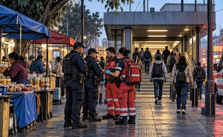 Macabro hallazgo en Metro Candelaria, comerciantes encuentran a hombre sin vida