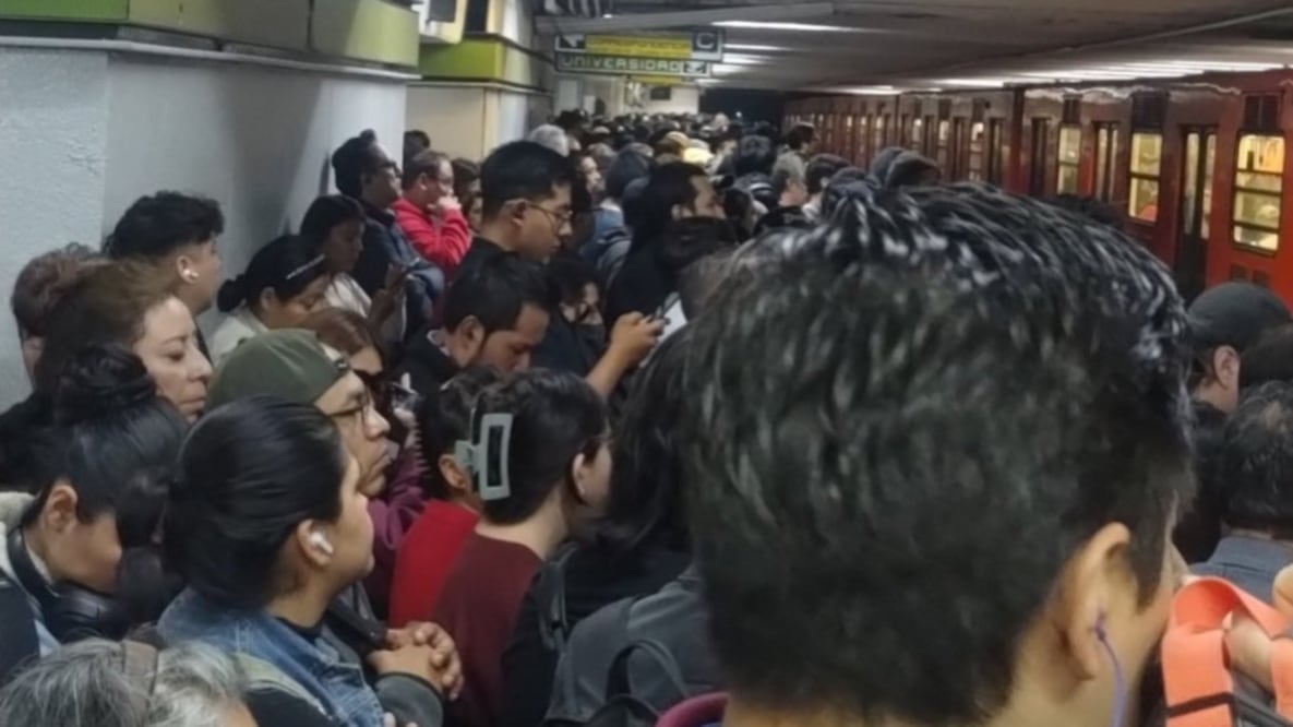 Retrasos en la Línea 3 del Metro CDMX (Foto: X)