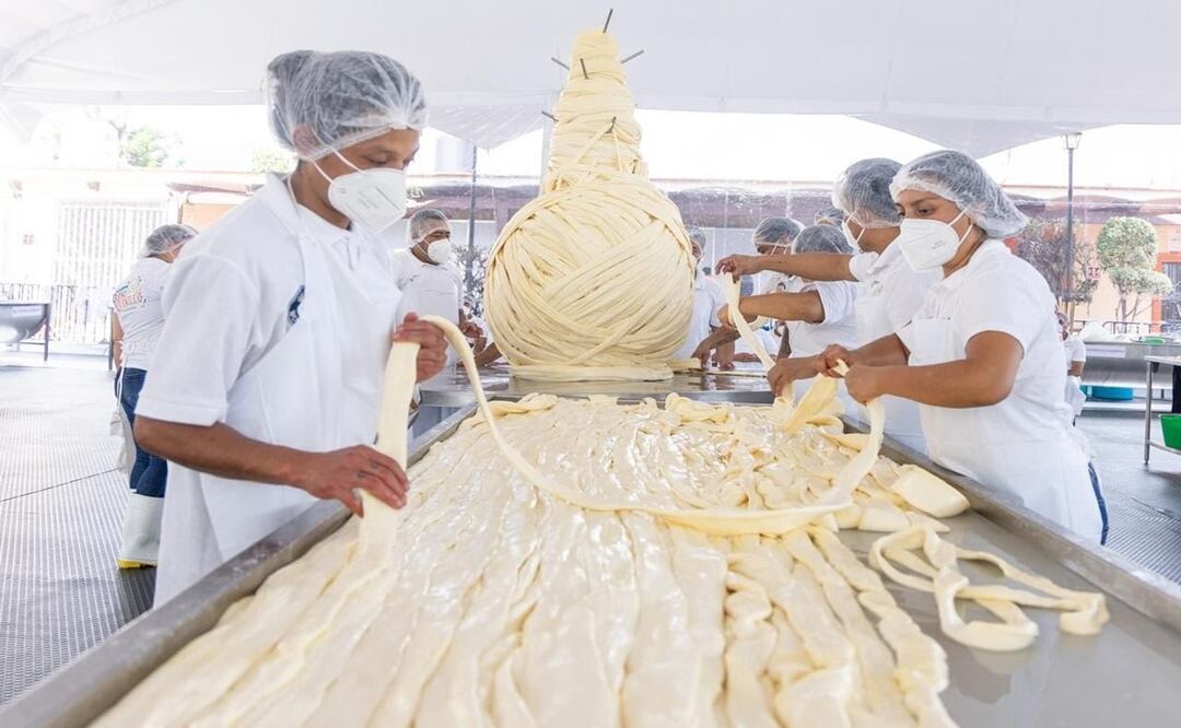 La bola más grande de queso es oaxaqueña y rompió un récord Guinness