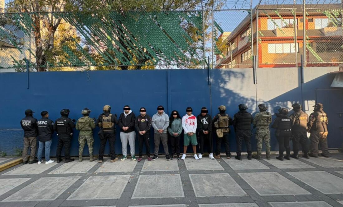 Narcomenudistas y robacasas detenidos (Foto: Especial)