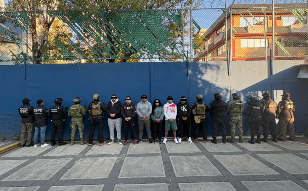 Narcomenudistas y robacasas detenidos (Foto: Especial)