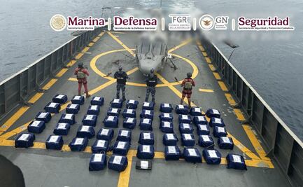 Marina da golpe al narco en Acapulco: decomisa 1,600 kilos de cocaína