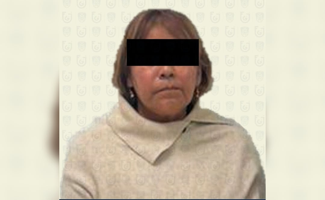 Detenida (Foto: Especial)